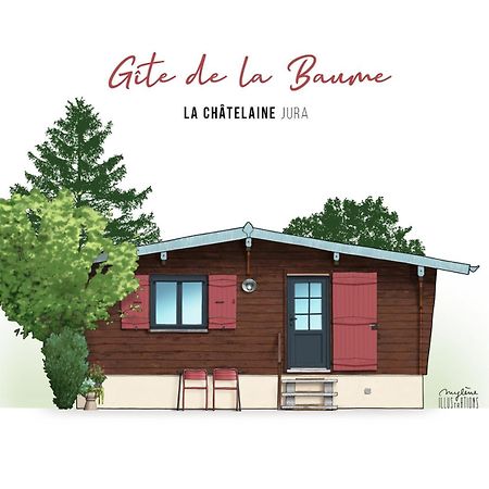 Chalet De La Baume La Chatelaine Eksteriør bilde